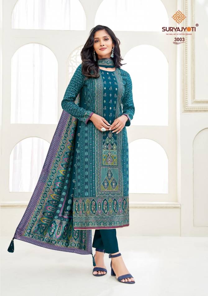 Payal Vol 3 By Suryajyoti Handwork Printed Modal Dress Material Exporters In India